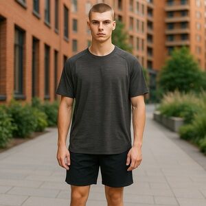 Lululemon Mens‎ Tech Short Sleeve Workout Tshirt S Running Gym Summer
